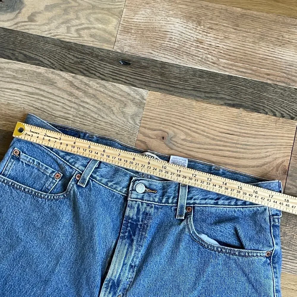 Vintage Y2K Levi's 550 Relaxed Fit Jeans W38 L29 Blue Denim
